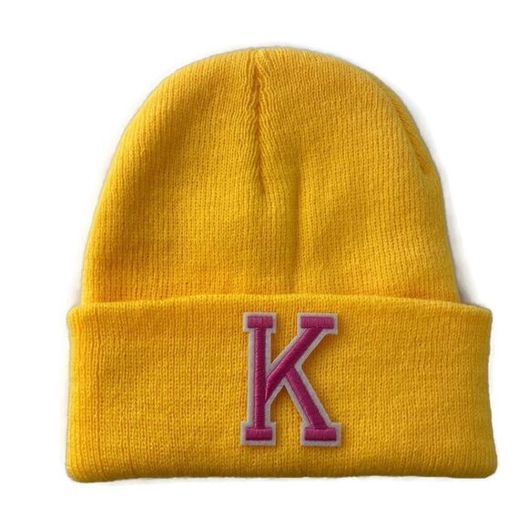 2/$30 YELLOW Unisex Beanie OS - Picture 2 of 3